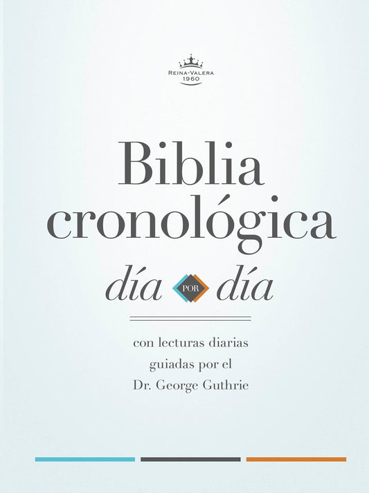 RVR 1960 Biblia Cronoloica (Chronological Bible)-Hardcover