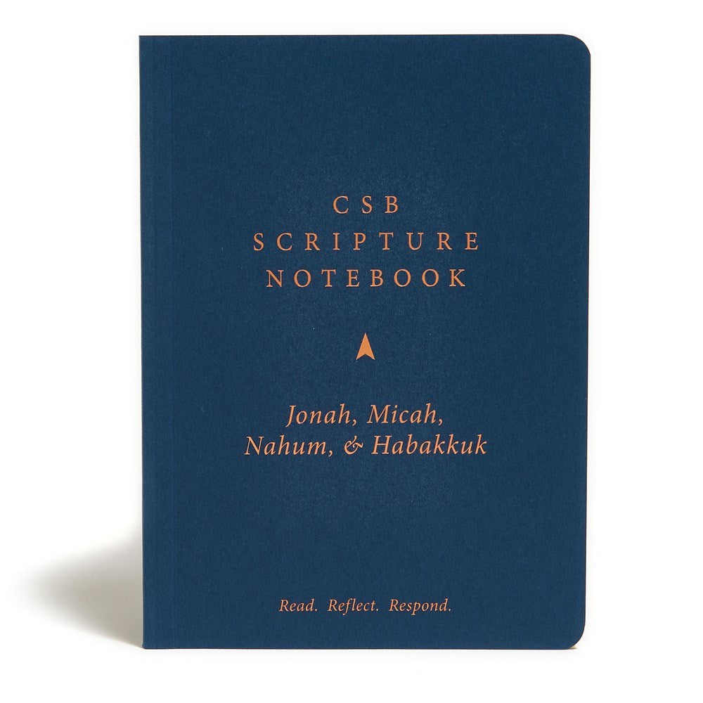 CSB Scripture Notebook: Jonah  Micah  Nahum  Habakkuk
