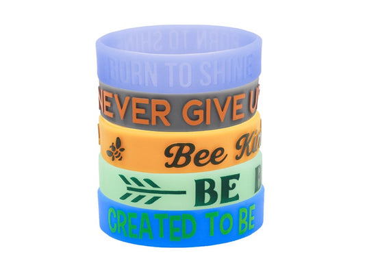 Power Bands-Assorted-Small (.5"W 2" Dia) (Pack Of 12)