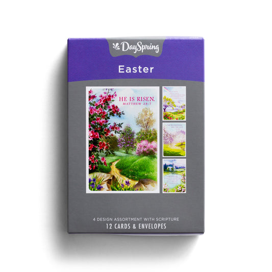 Card-Boxed-Easter-He Is Risen (Box Of 12)