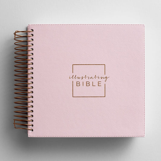 NIV Illustrating Bible-Pink Faux Leather