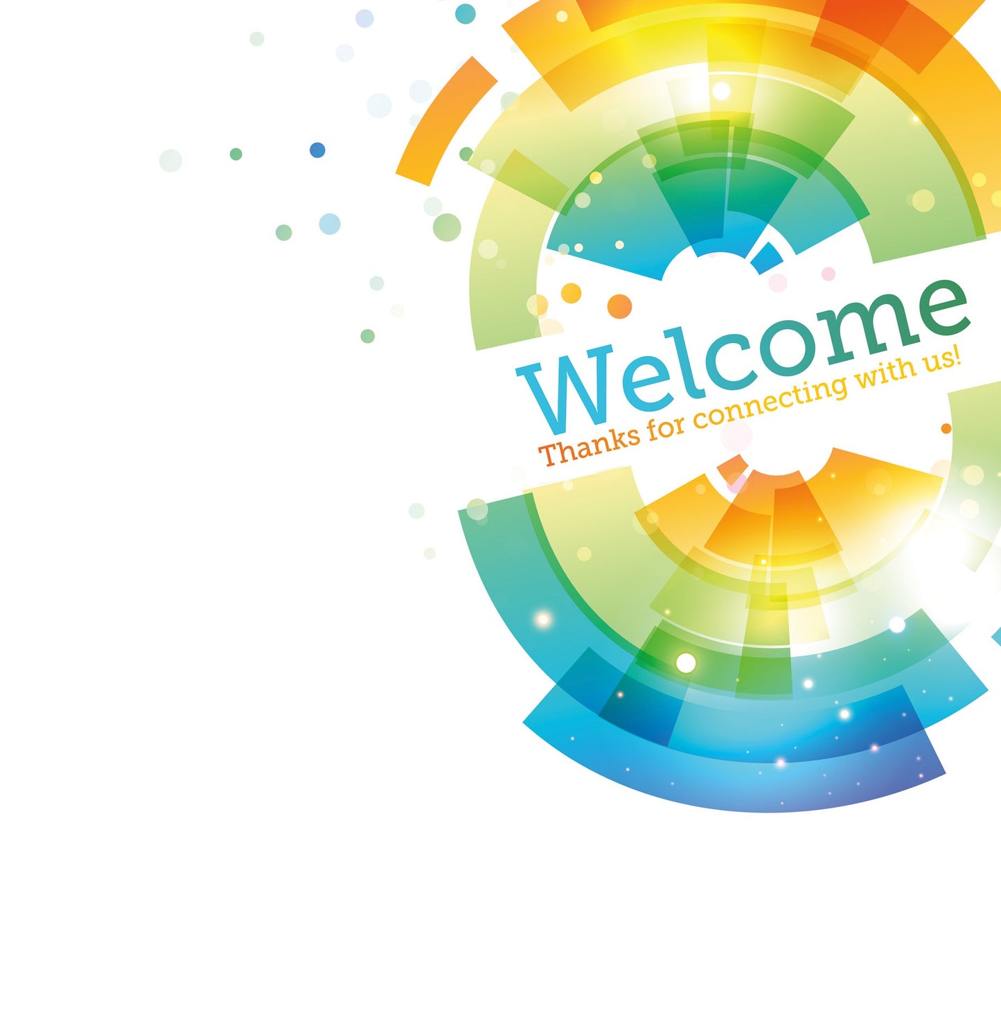Welcome Folder-Thanks For Connecting With Us! (Numbers 6:24  NIV) (Pack Of 12)