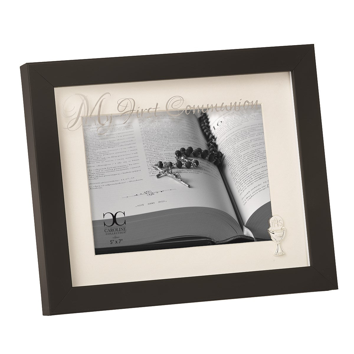 Frame-First Communion-Black (8")