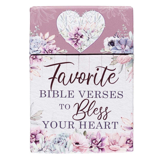 Box Of Blessings-Favorite Bible Verses To Bless The Heart