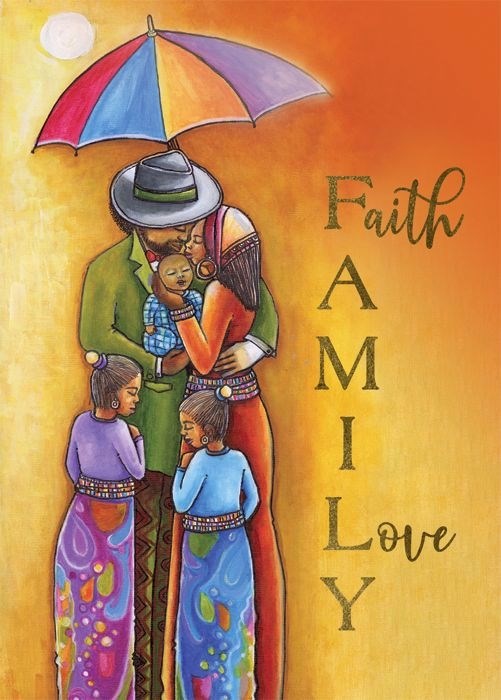 Boxed Card-Faith Family Love (Box Of 15)