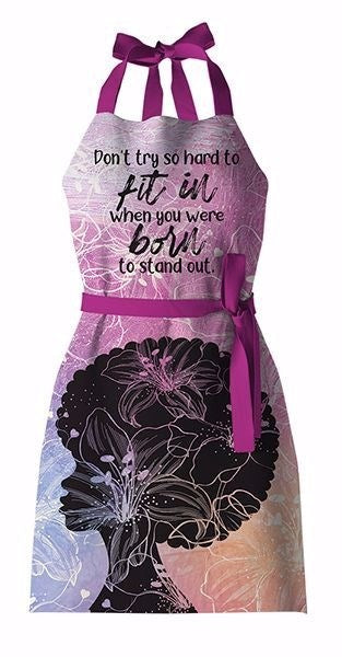 Apron-Born To Stand Out w/2 Front Pockets