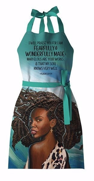 Apron-Wonderfully Made w/2 Front Pockets