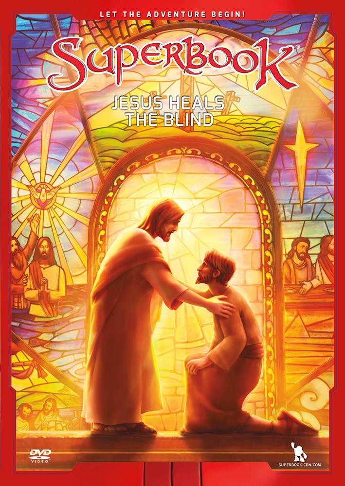 DVD-Jesus Heals The Blind (SuperBook)