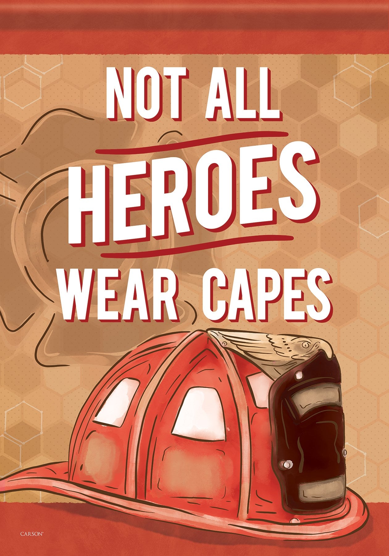 Flag-Garden-Durasoft-Firefighter (12.5" x 18")