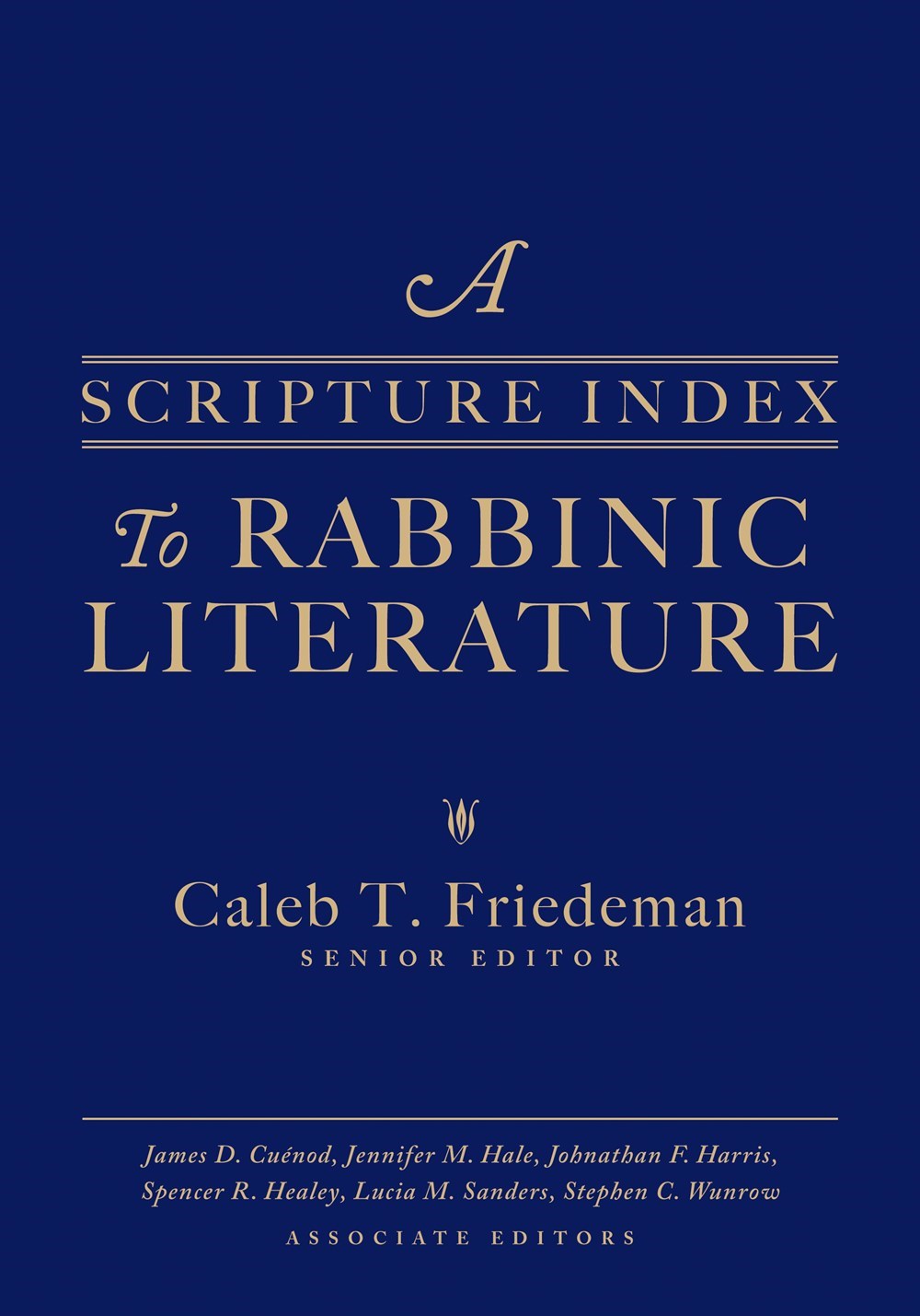 A Scripture Index To Rabbinic Literature