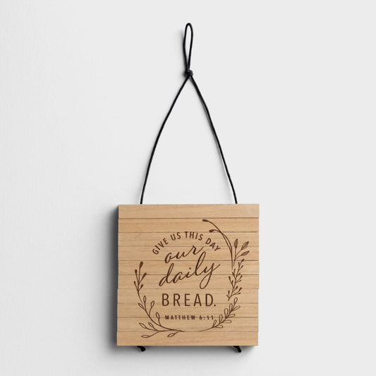 Trivet-Our Daily Bread (Matthew 6:11) (Expandable 7.5" to 13")