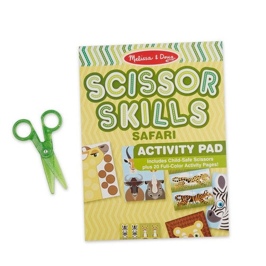Activity Pad: Safari Scissor Skills (Ages 4+)