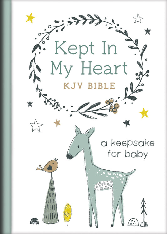 KJV Kept In My Heart Bible (Boy Cover)-Hardcover