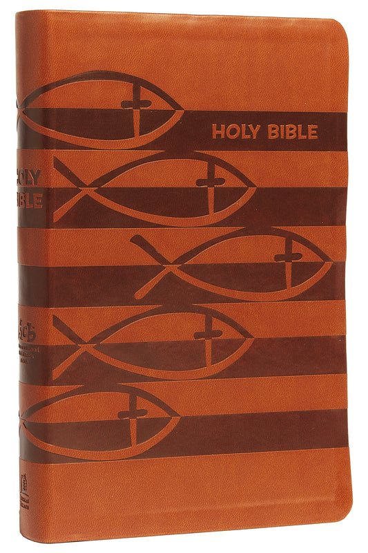 ICB Holy Bible-Brown Leathersoft