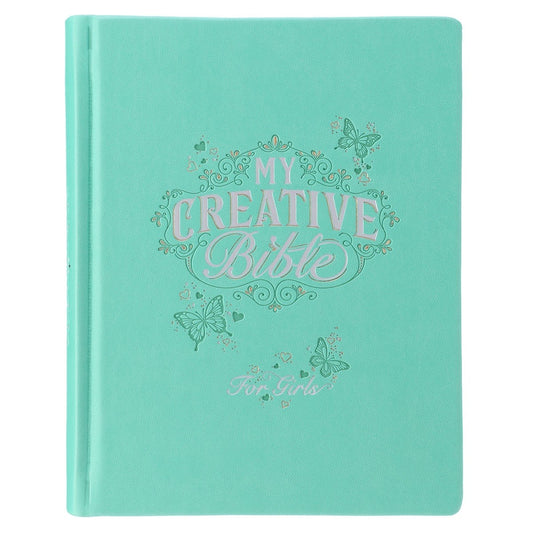 ESV My Creative Bible For Girls-Teal Faux Leather Hardcover