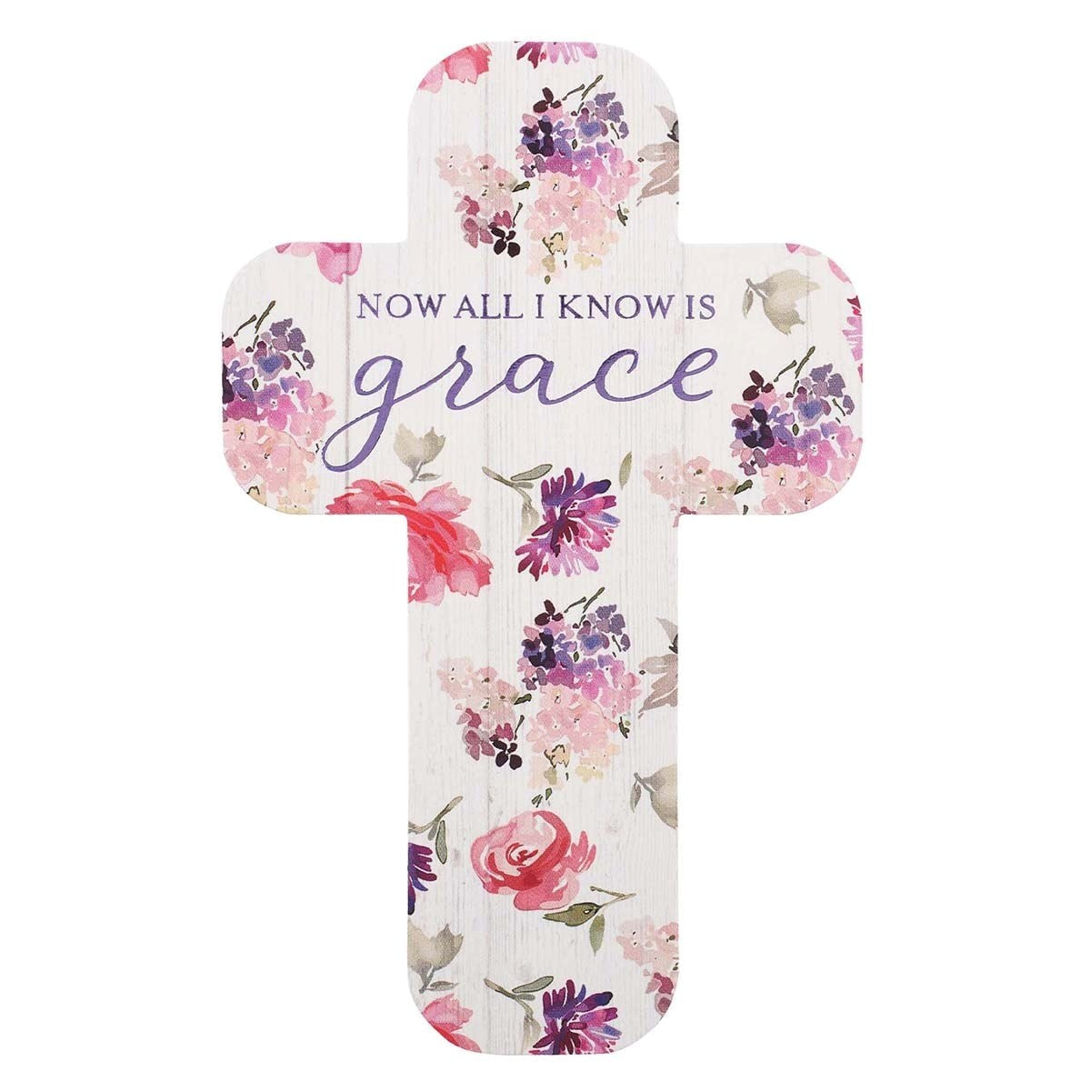 Bookmark-Now I Know Grace-Die Cut Cross (Pack Of 12)