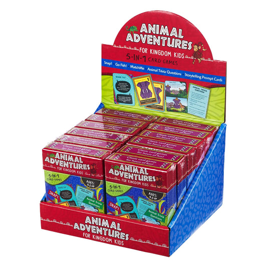 Merchandiser-Animal Adventures For Kingdom Kids (Set Of 12)