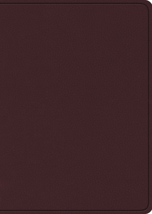ESV Study Bible/Large Print-Burgundy Bonded Leather
