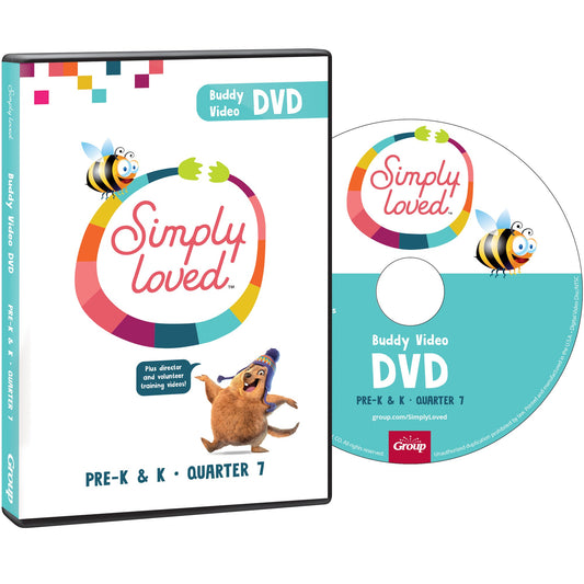Simply Loved Pre-K & K Teaching DVD-Quarter 7
