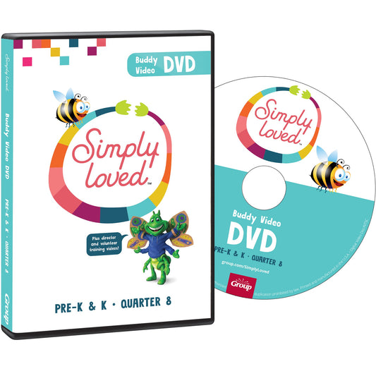 Simply Loved Pre-K & K Teaching DVD-Quarter 8