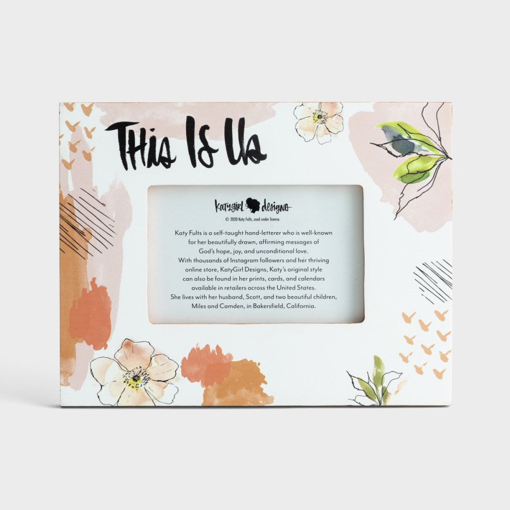 Photo Frame-Katy Girl/This Is Us (Holds 4x6 Photo)