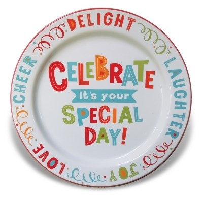 Plate-Celebrate/It's Your Special Day! (10" D)