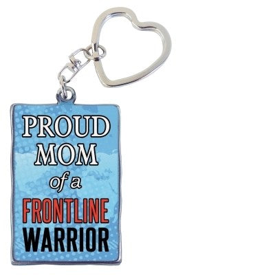 Keyring-Proud Mom Of A Frontline Warrior