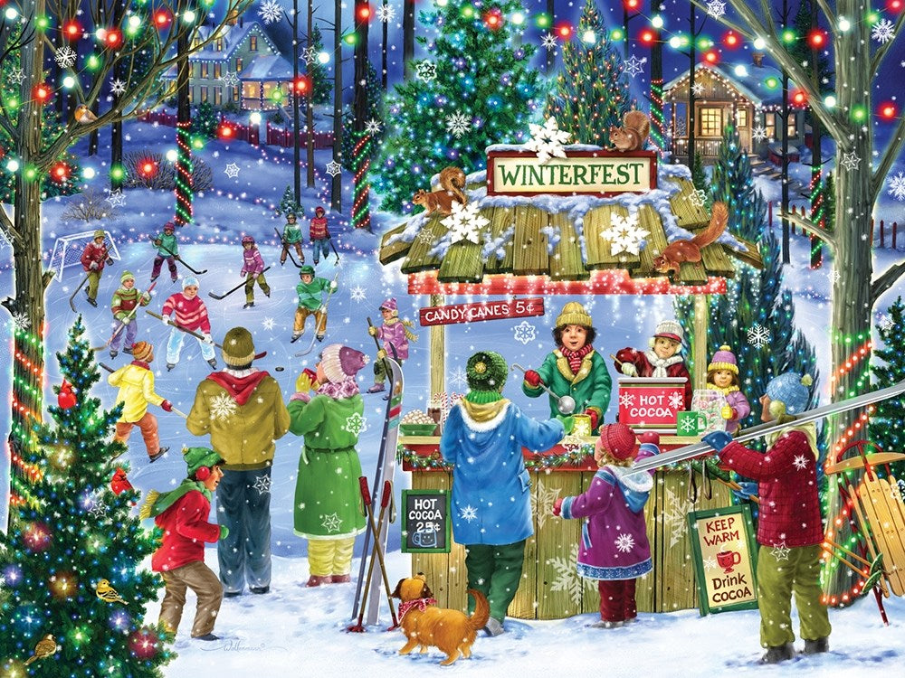 Jigsaw Puzzle-Winterfest (550 Pieces)