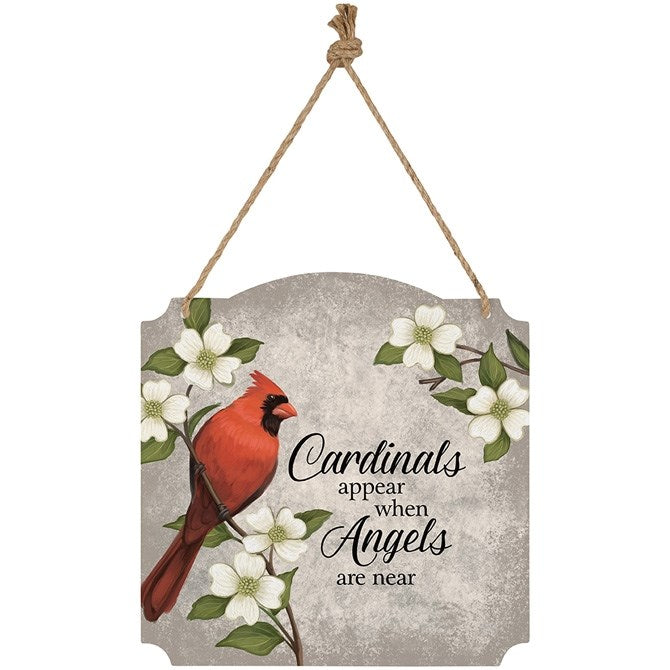 Metal Wall Decor-Cardinals Appear (12 x 12)