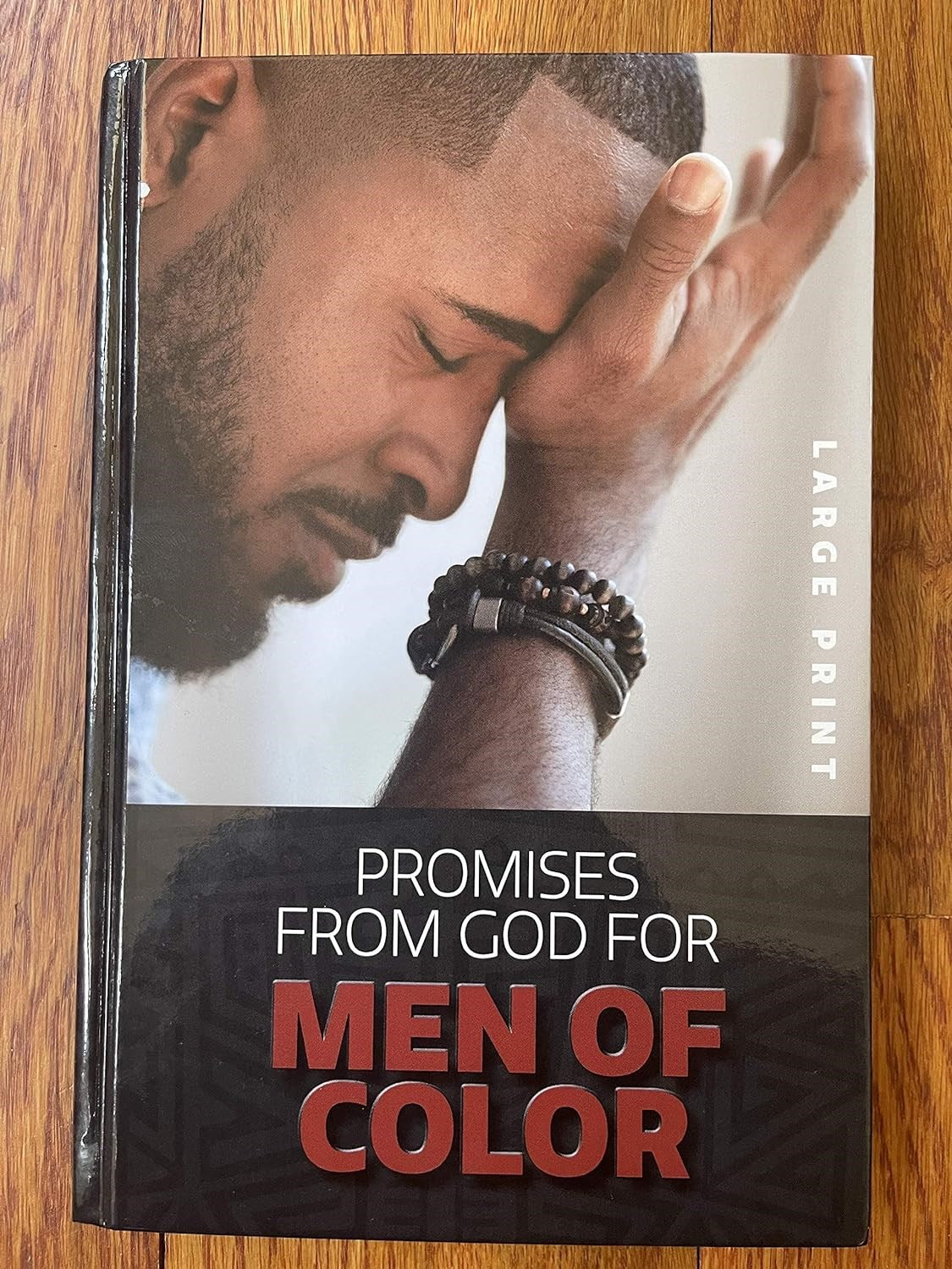 Promises From God For Men Of Color Large Print-Hardcover