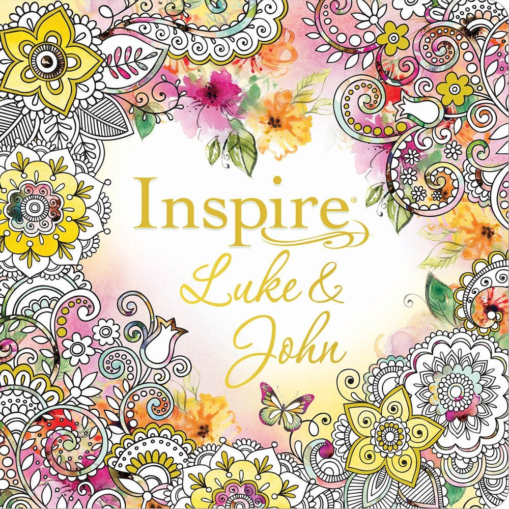 NLT Inspire Bible: Luke & John-Softcover