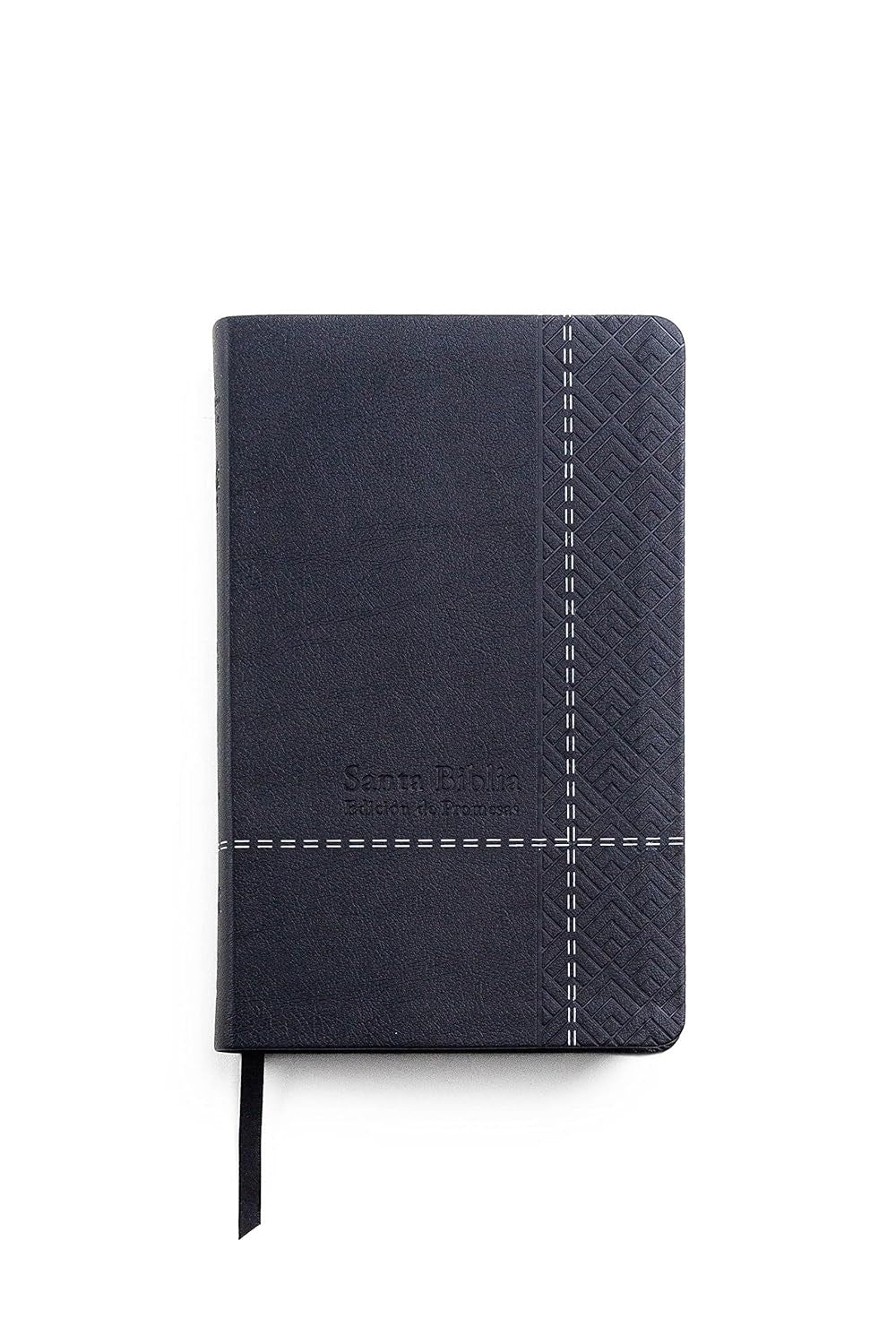 RVR 1960 Biblia de Promesas  Tamano Manual (Promise Bible  Personal Size)-Black Imitation Leather