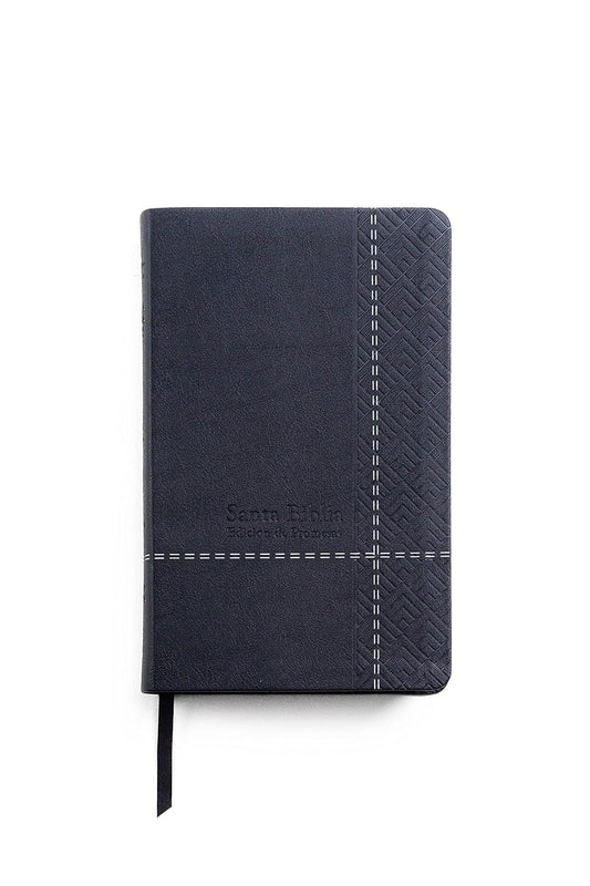 RVR 1960 Biblia de Promesas  Tamano Manual (Promise Bible  Personal Size)-Black Imitation Leather