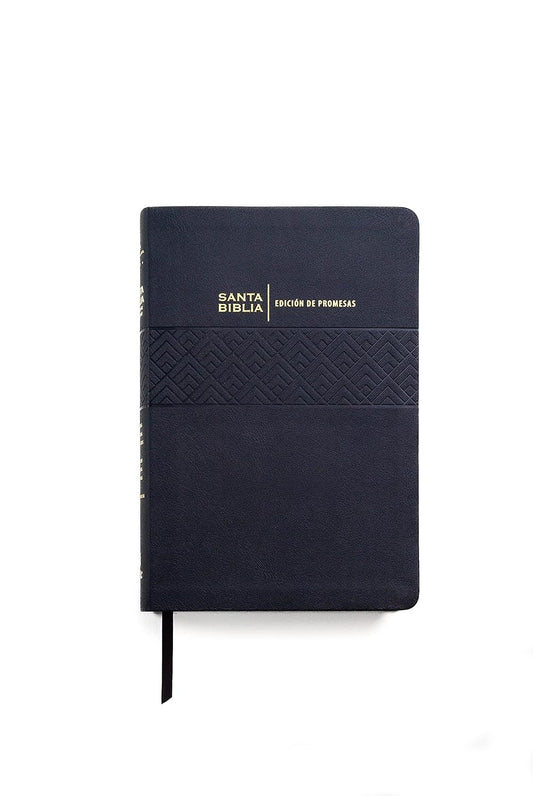 RVR 1960 Biblia de Promesas Letra Gigante (Promise Bible Giant Print)-Black Imitation Leather Indexed