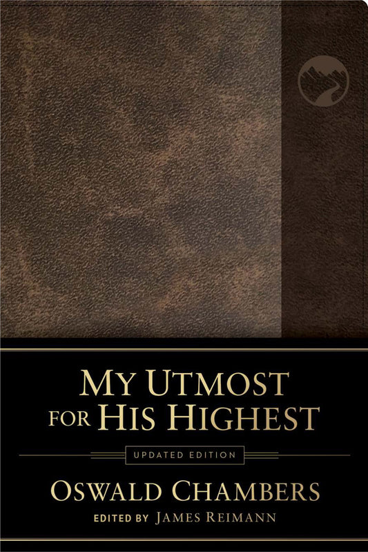 My Utmost For His Highest (Updated Edition)-Brown Bonded Leather