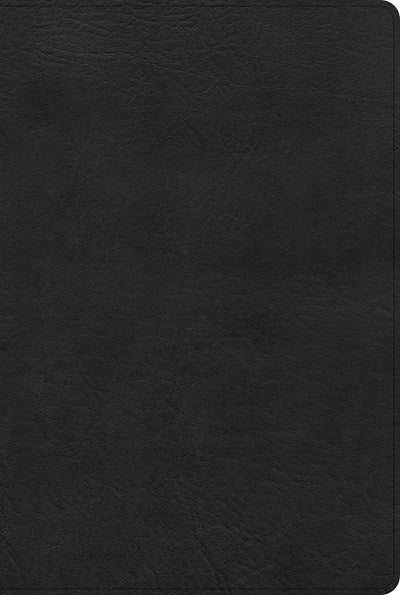 KJV Pastor's Bible-Black Deluxe LeatherTouch