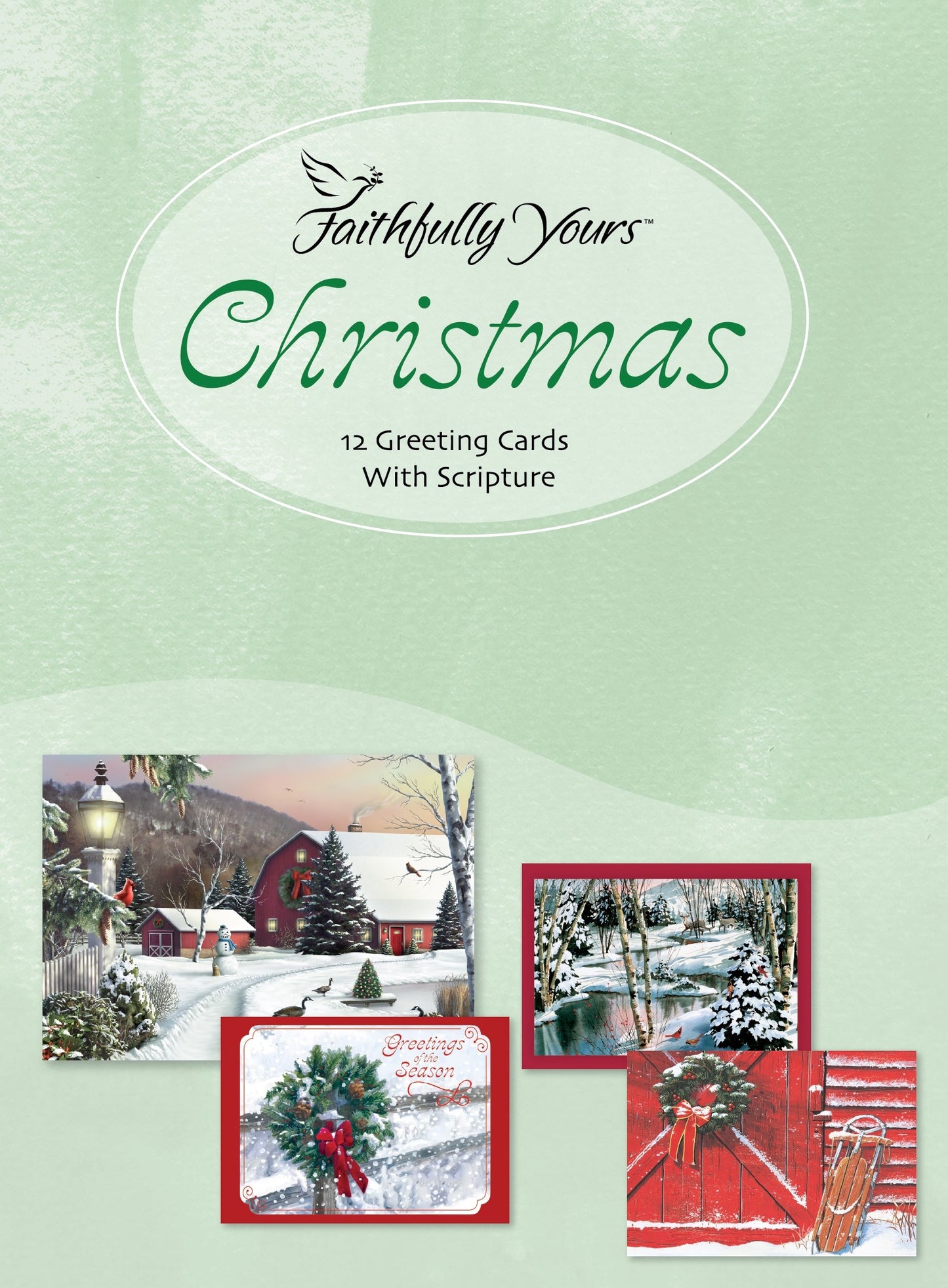 Boxed Card-Value-Christmas Heartland-Assorted (Box Of 12)