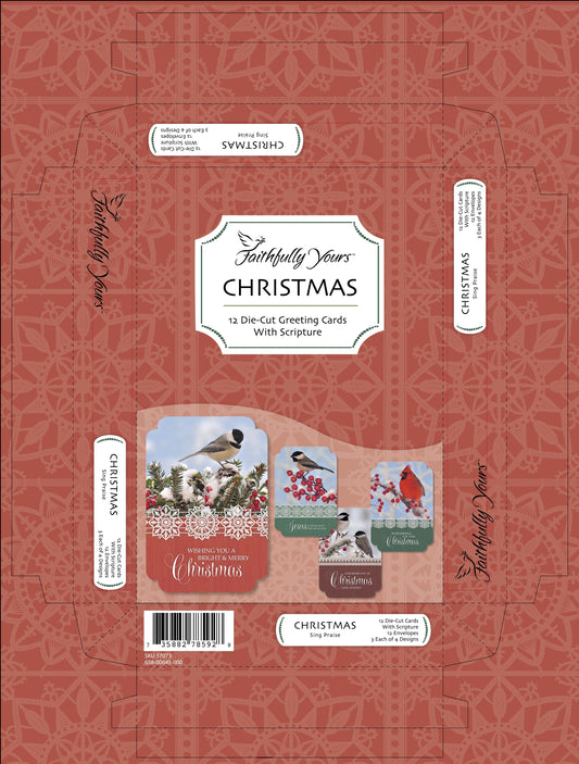 Card-Boxed-Value-Sing Praise-Christmas Assorted (Box Of 12)