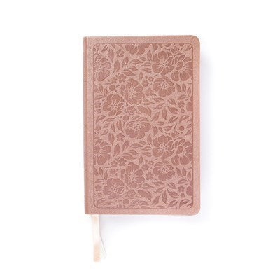 KJV Personal Size Bible-Rose Gold LeatherTouch