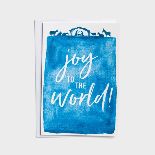 Card-Boxed-Christmas-Joy To The World-Psalm (Box Of 18)