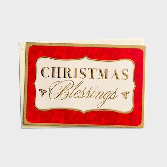 Card-Boxed-Christmas Blessings (Box Of 18) (2024)