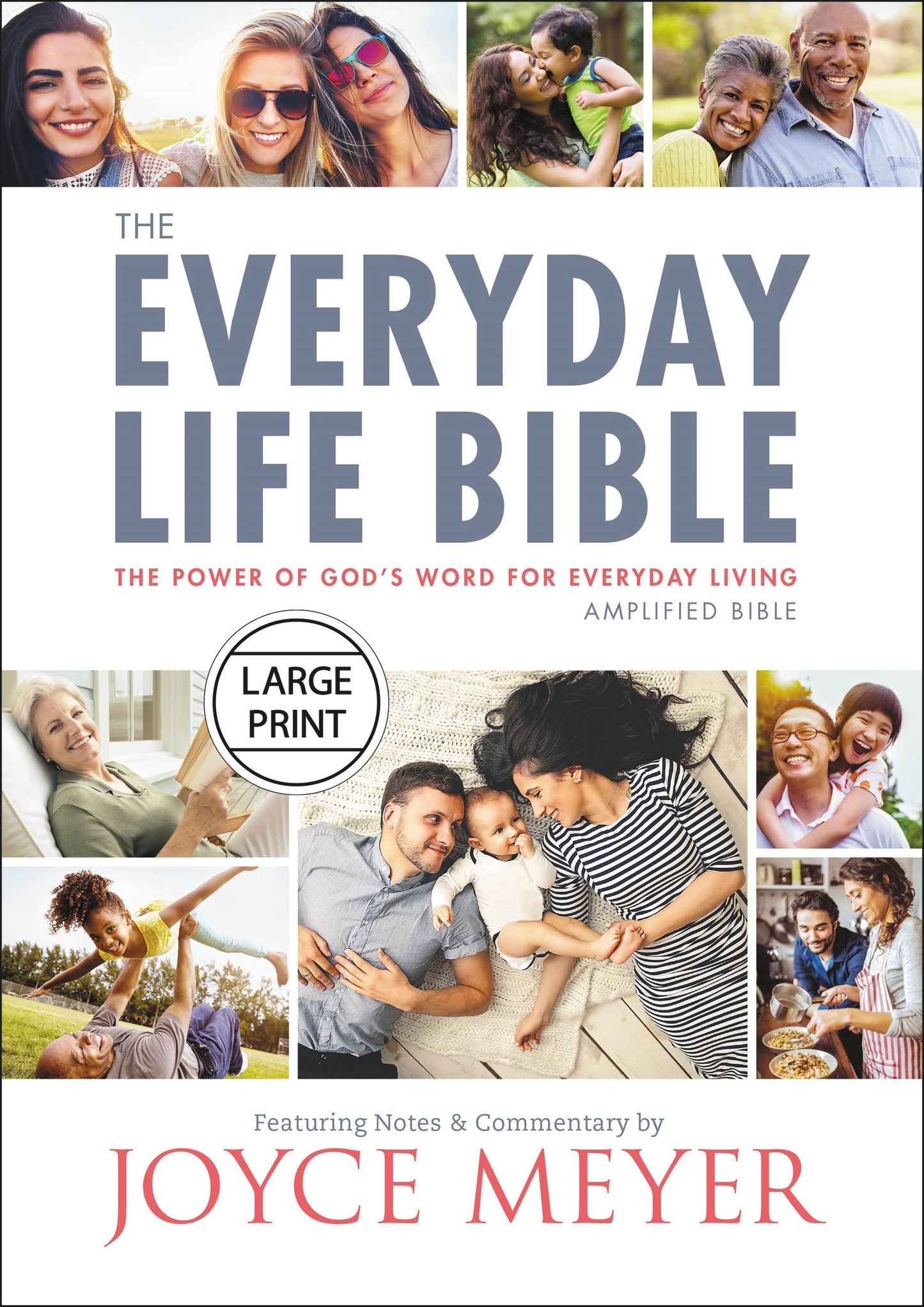 Amplified The Everyday Life Bible Large Print-Hardcover