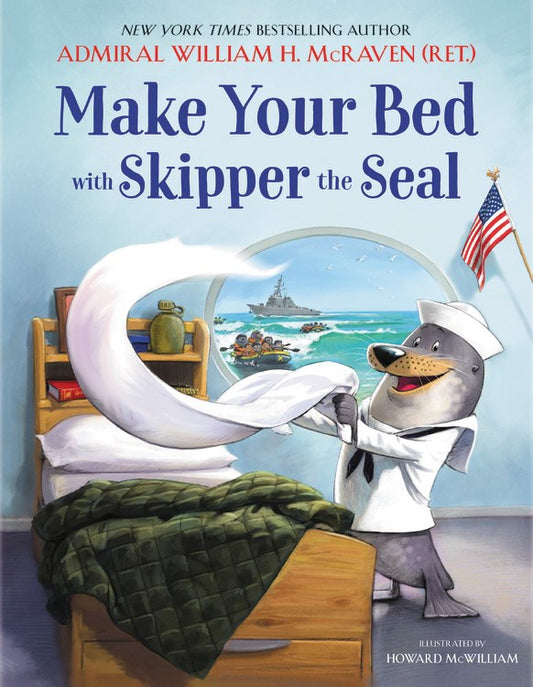 Make Your Bed With Skipper The Seal