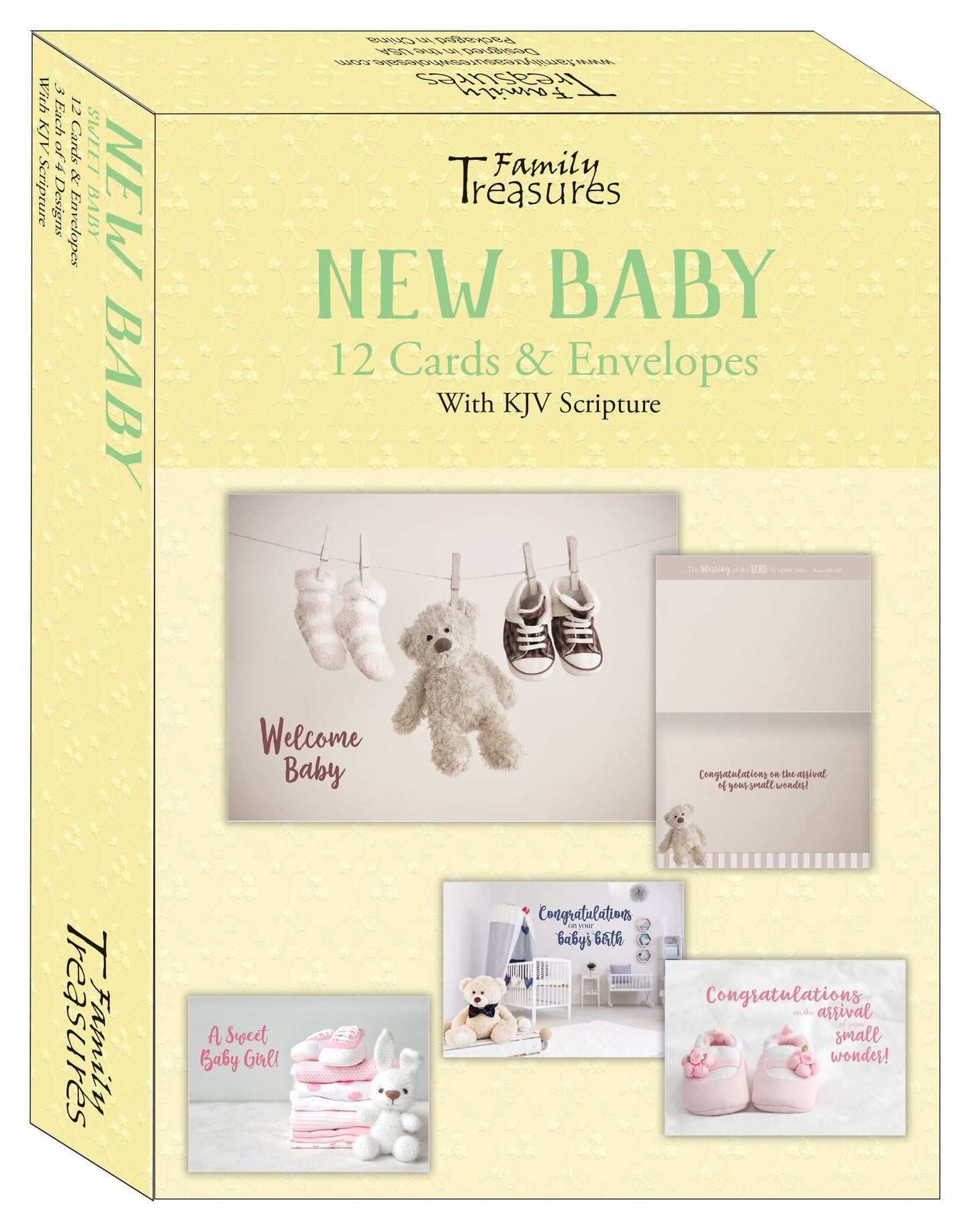 Boxed Card-Baby-Sweet Baby (Box Of 12)