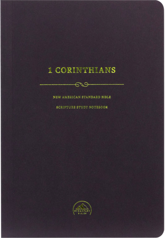 NASB 1995 Scripture Study Notebook: 1 Corinthians-Softcover