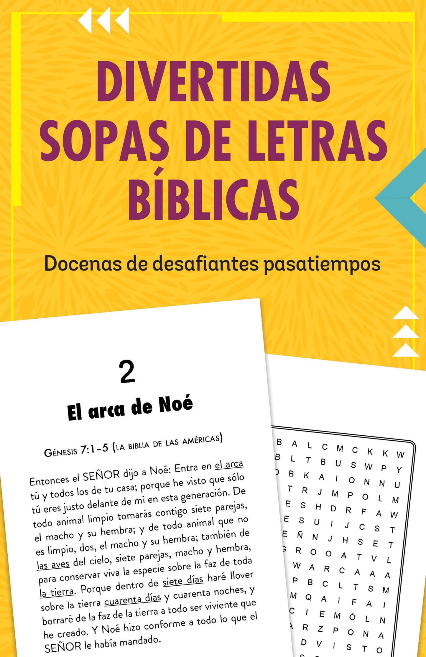 Divertidas Sopas de Letra Biblicas (Fun Bible Word Searches)