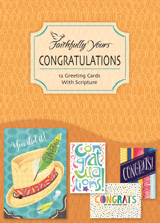Boxed Card-Congratulations (Box Of 12)