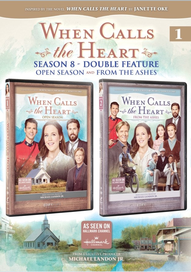 DVD-WCTH: Season 8 Double Feature 1-Open Season/From The Ashes (Episodes 1  2  3 & 4 Combined)When Calls The Heart