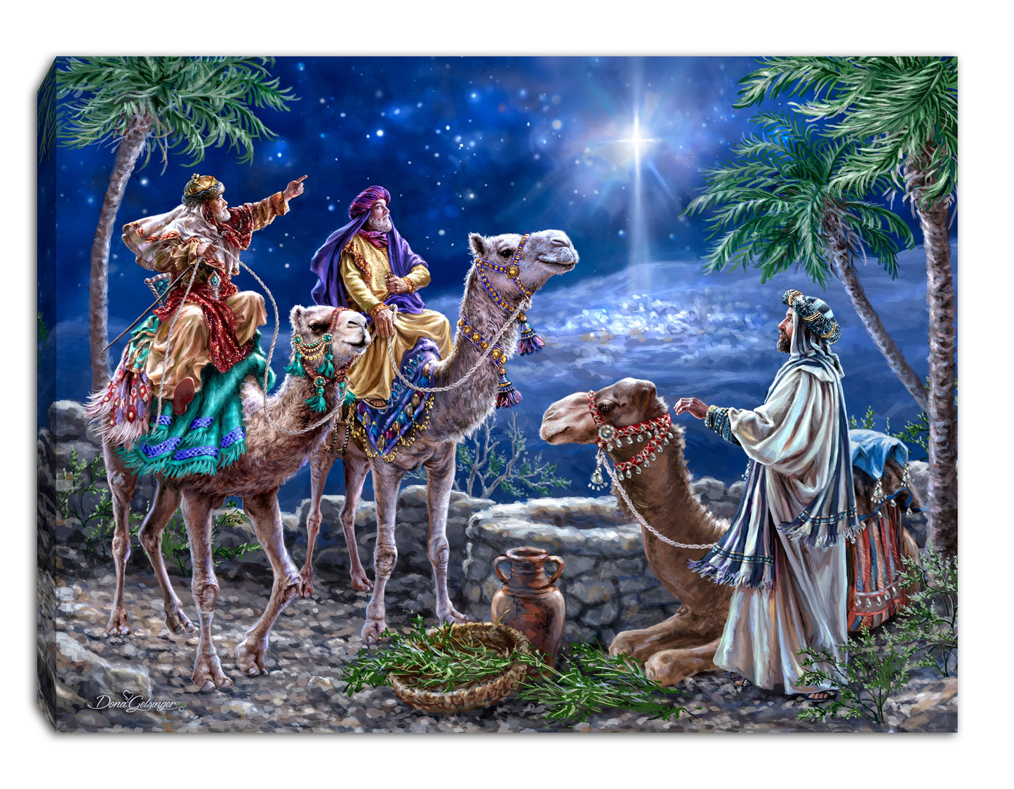 Mini Canvas-The Magi-LED Tabletop w/Timer (8" x 6")