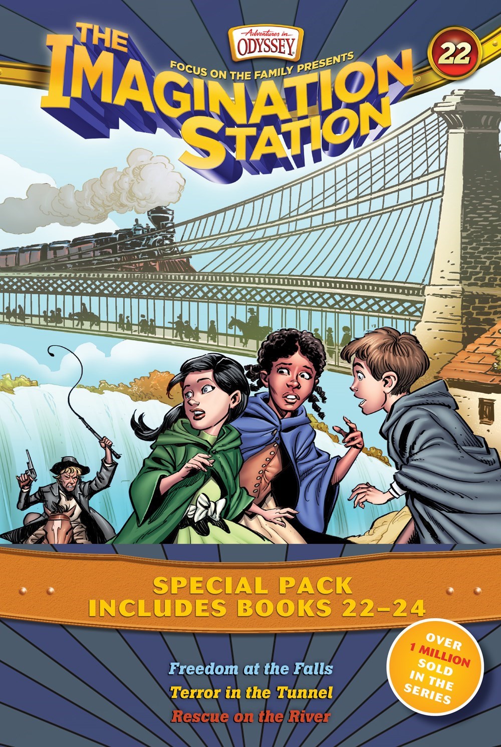 Adventures In Odyssey The Imagination Station 3-Pack (Books 22-24)